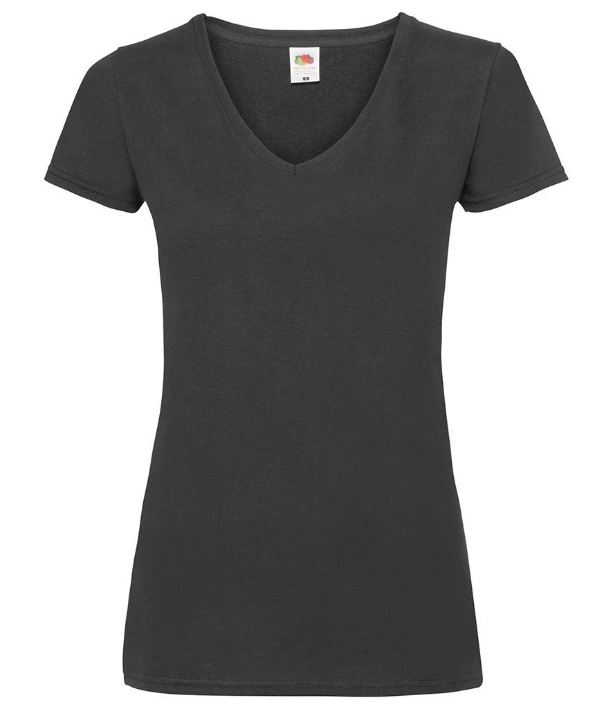 Fruit Of The Loom Ladies Valueweight V-Neck T Shirt 19 Fruit Of The Loom Ladies Valueweight V-Neck T Shirt - Image 17