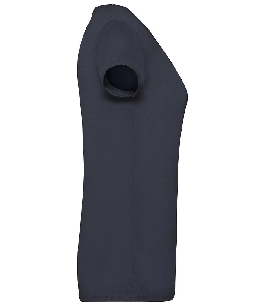 Fruit Of The Loom Ladies Valueweight V-Neck T Shirt 8 Fruit Of The Loom Ladies Valueweight V-Neck T Shirt - Image 6