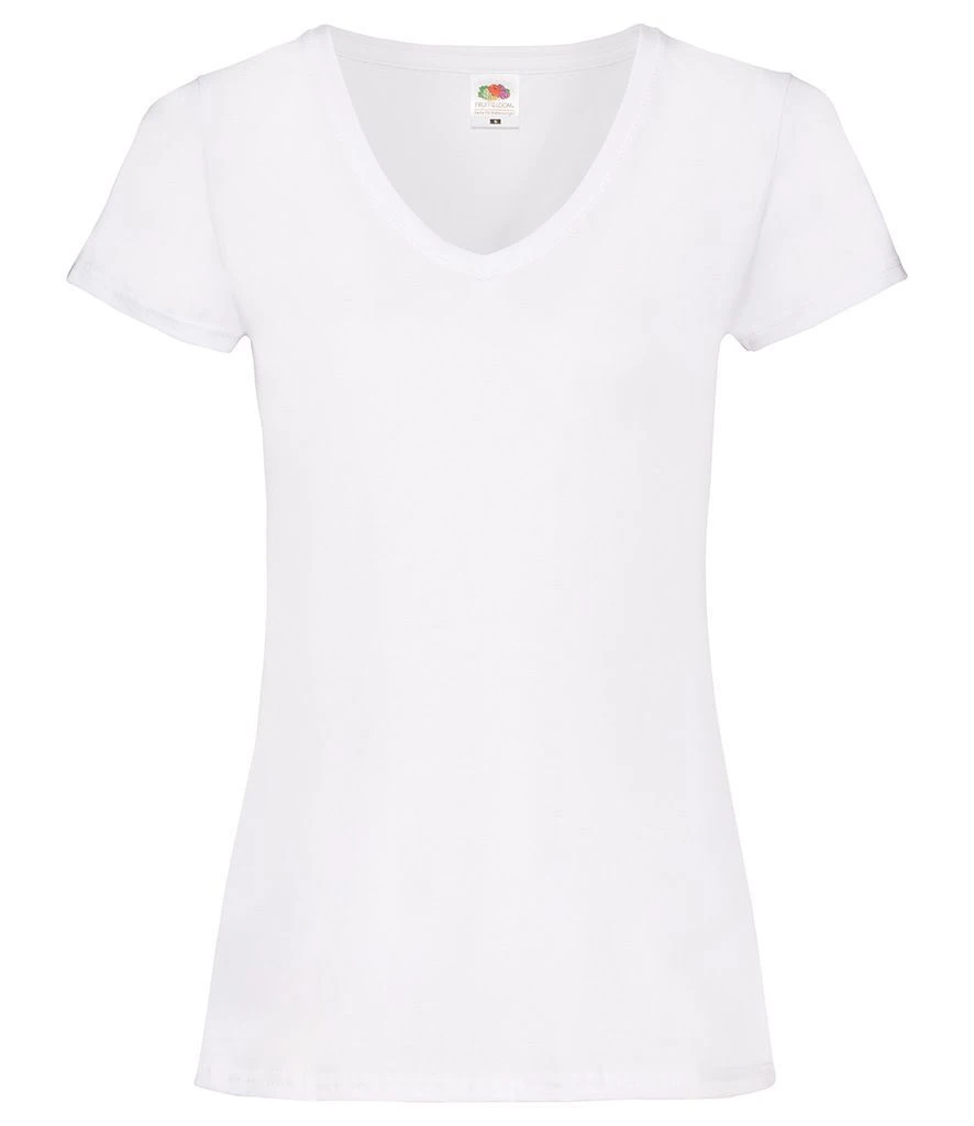 Fruit Of The Loom Ladies Valueweight V-Neck T Shirt 13 Fruit Of The Loom Ladies Valueweight V-Neck T Shirt - Image 11