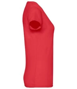Fruit Of The Loom Ladies Original T -XAMAX ss712 red right