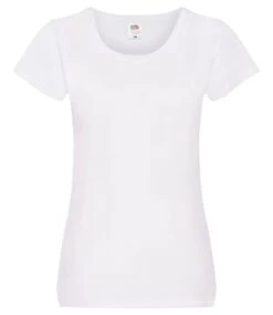 Fruit Of The Loom Ladies Original T -XAMAX ss712 whi front