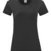 Fruit Of The Loom Ladies Iconic 150 T -XAMAX ss721 blk front