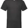 Fruit Of The Loom Mens Valueweight V-Neck T 1 Fruit Of The Loom Mens Valueweight V-Neck T -XAMAX ss7 blk front