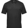 Stormtech Mens Pure Earth Camino Performance Short Sleeve Polo -XAMAX tfx1 blk front 2
