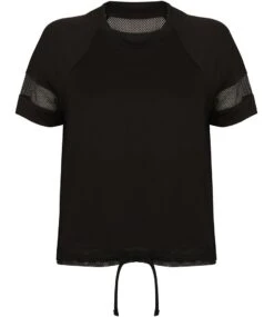 Tombo Ladies Over T Shirt -XAMAX tl526 blk front 2