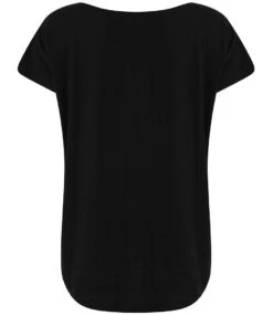 Tombo Scoop Neck T Shirt -XAMAX tl527 blk back 1