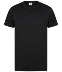 Tombo Unisex Recycled Performance T Shirt -XAMAX tl545 blk front 2
