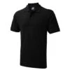 Uneek Mens Ultra Cotton Poloshirt 2 Uneek Mens Ultra Cotton Poloshirt -XAMAX uc114 bk h
