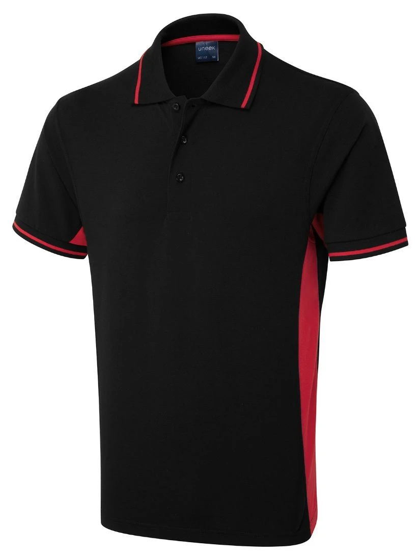 Uneek Two Tone Polo Shirt 17 Uneek Two Tone Polo Shirt - Image 15