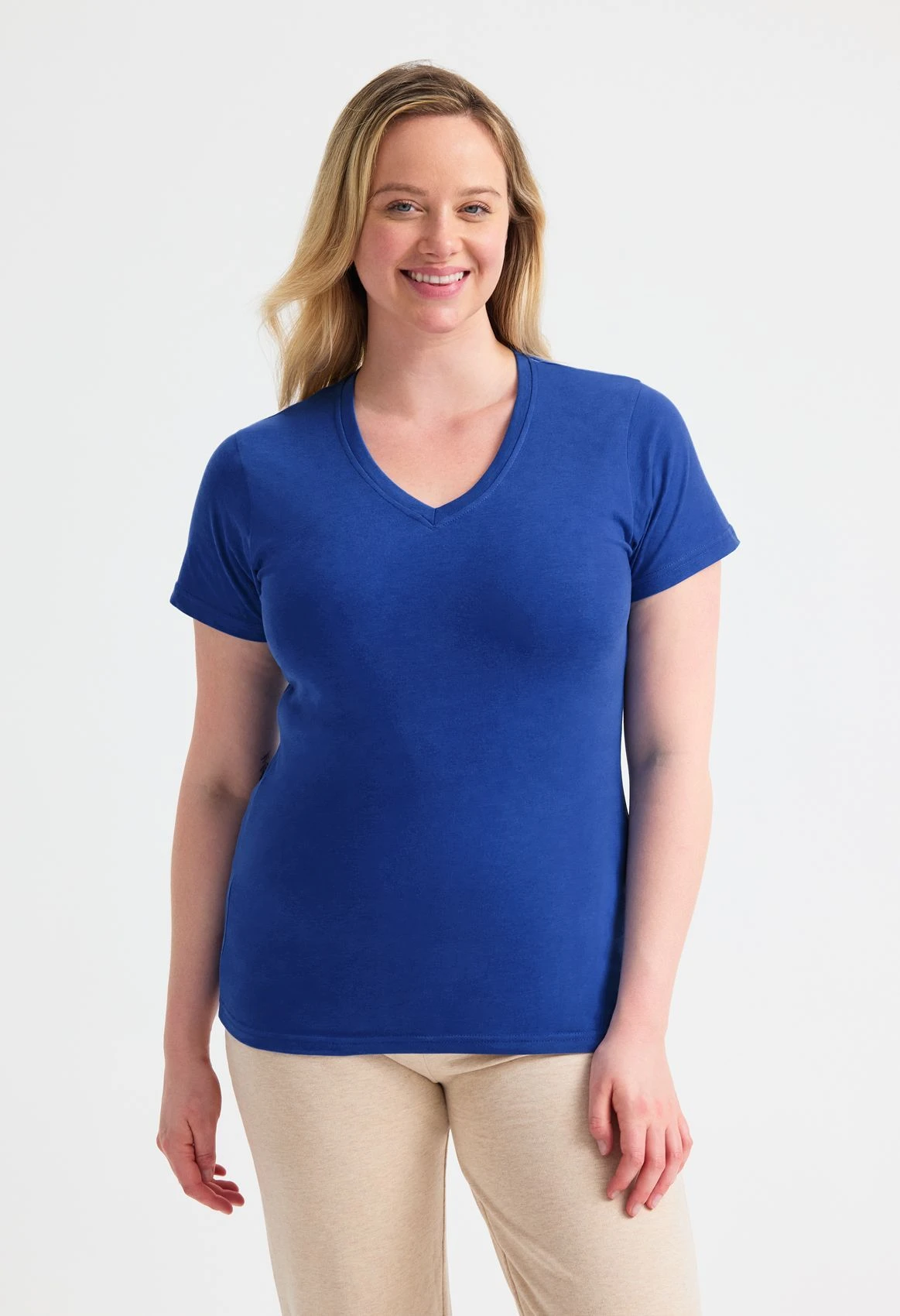 Uneek Ladies Classic V Neck T Shirt 6 Uneek Ladies Classic V Neck T Shirt - Image 4